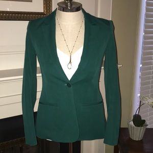 Green Theory one button blazer